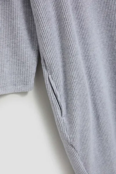 Marisse Gray Turtleneck Dress