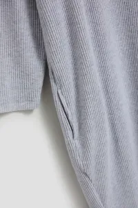 Marisse Gray Turtleneck Dress