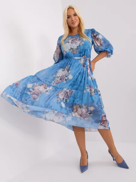 Dress-LK-SK-509344-1.60P-blue
