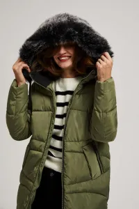 Marisse Quilted Jacket With A Warm Hood