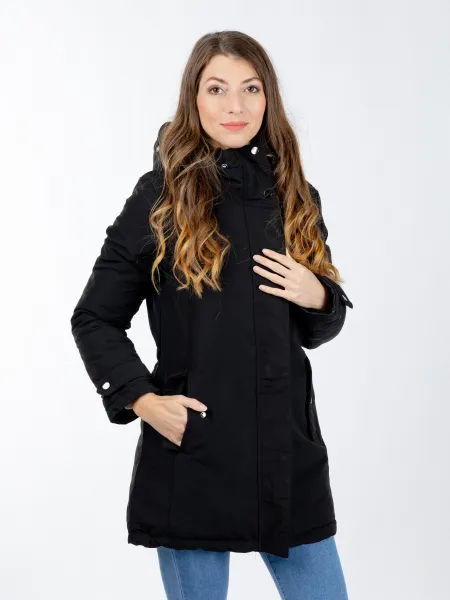 Dámska zimná bunda GLANO - čierna/čierna