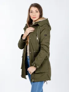 Dámska parka GLANO - zelená