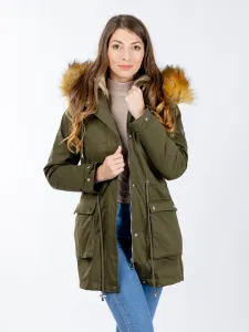Dámska parka GLANO - zelená