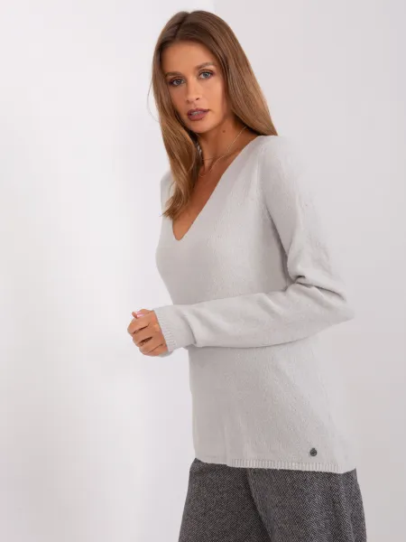 Sweater-D93110W90652B3VEN-light gray