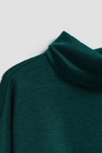 Marisse Blouse With A Loose Turtleneck