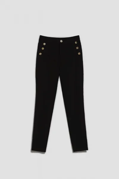 Marisse Straight-Leg Trousers