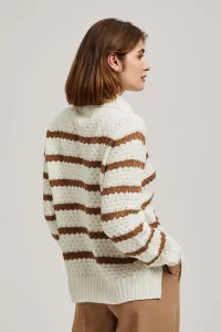 Marisse Striped Turtleneck Sweater