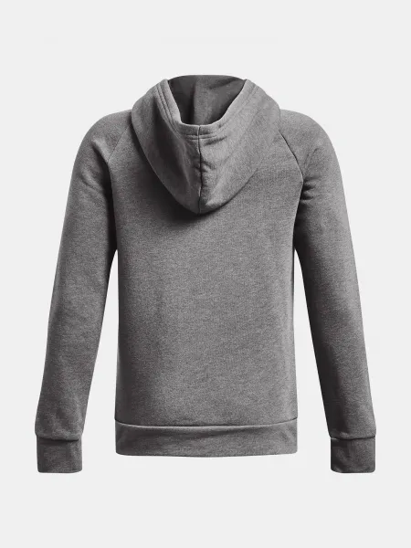Sivá mikina Under Armour UA Rival Fleece Hoodie