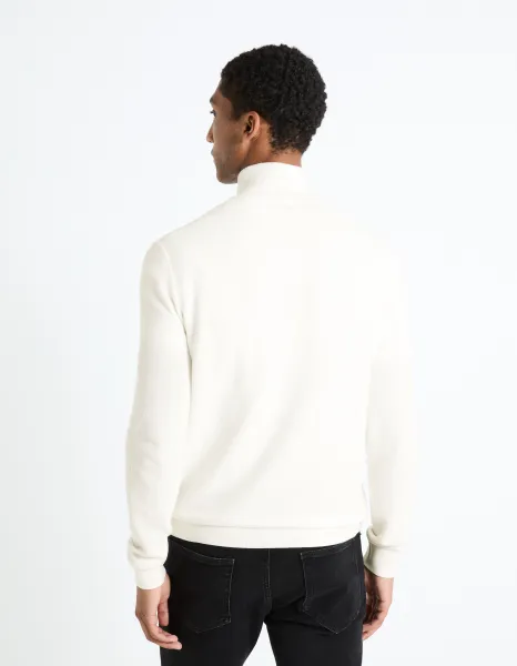 Celio Celim Sweater with Zipper Collar - Men's