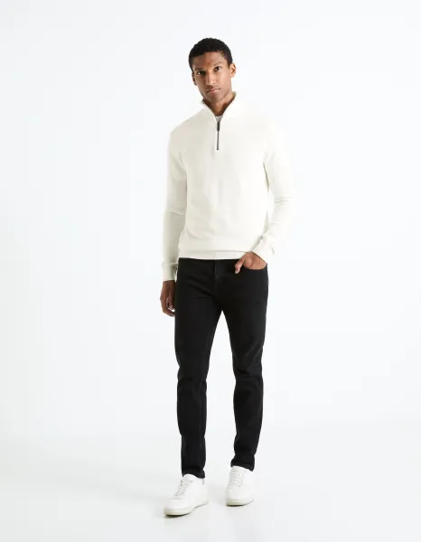 Celio Celim Sweater with Zipper Collar - Men's