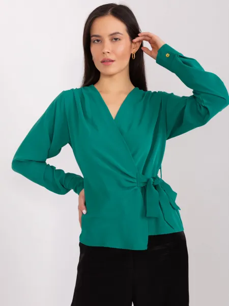 Blouse-EM-BZ-3035.36-dark green