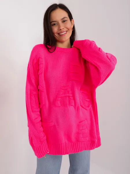 Sweater-BA-SW-8053.31-fluo pink
