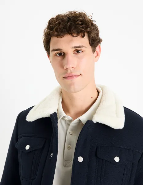Celio Jacket with fur Fuelisa - Men's
