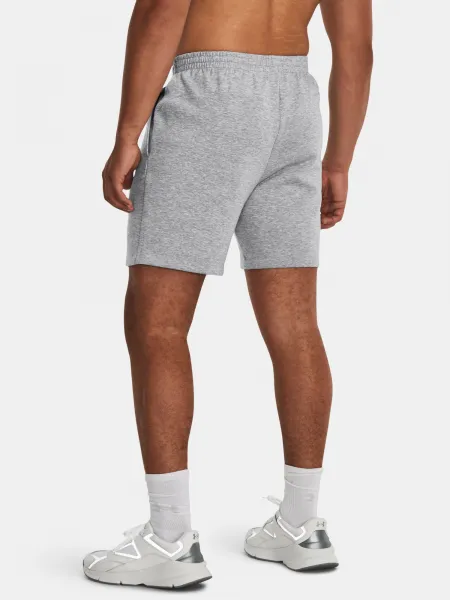 Svetlosivé športové kraťasy Under Armour UA Unstoppable Flc Shorts