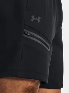 Čierne športové kraťasy Under Armour UA Unstoppable Flc Shorts
