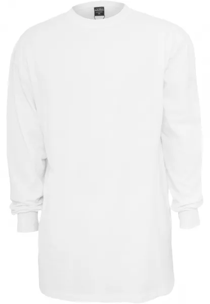 High T-shirt L/S white