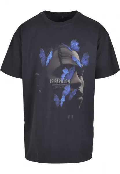 Le Papillon Navy T-shirt Oversize