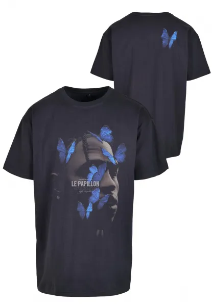 Le Papillon Navy T-shirt Oversize