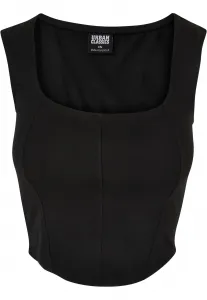 Women's Short Corsage Top Black
