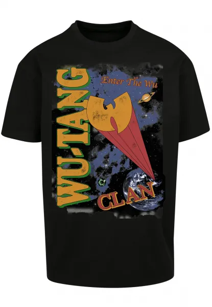 Wu-Tang Clan Enter Wu Oversize T-shirts black