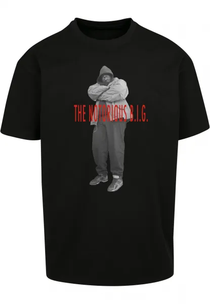Biggie Smalls Concrete Tee Black
