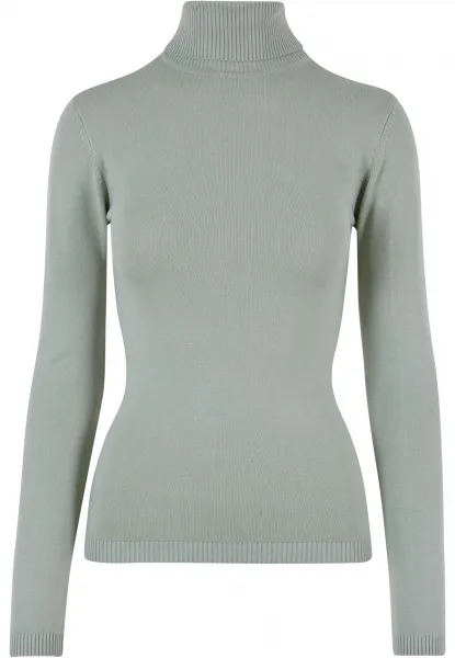 Women's knitted turtleneck softsalvia