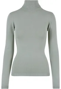 Women's knitted turtleneck softsalvia