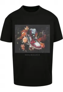 Renairssance Painting Oversize T-Shirt Black