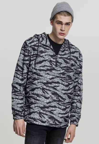 Tiger Camo Pull Over stone camo
