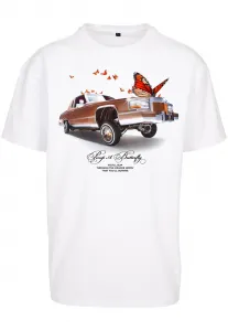 Pimp and Butterfly Oversize T-shirt white