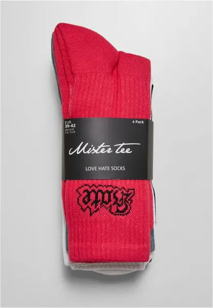 Love Hate Socks 4-Pack Multicolor