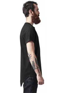 Asymmetrical long black t-shirt