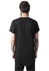 Asymmetrical long black t-shirt