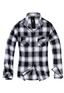 Amy Flanell Shirt GIRLS white/black