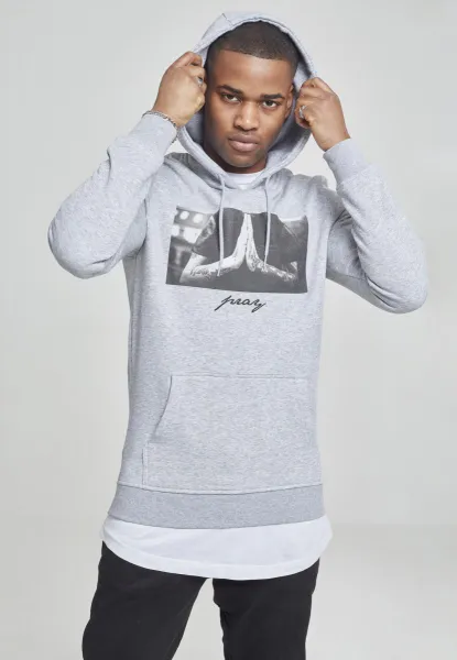 Men's Pray Hoody - Grey