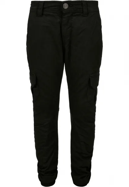 Boys' Cargo Jogging Pants Black
