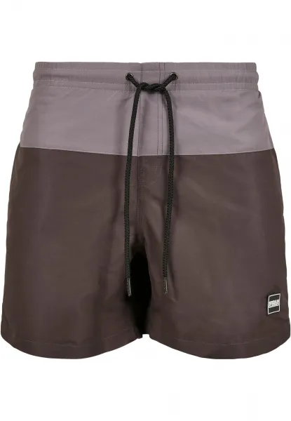 Men's Block Swimsuit Grey/Asphalt