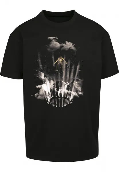 Flashing lights T-shirt black