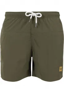 Men's Swimsuit Block Olive
