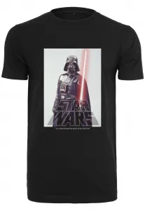 Black Star Wars Darth Vader logo T-shirt
