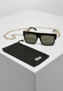 Zakynthos Sunglasses with Chain - Black