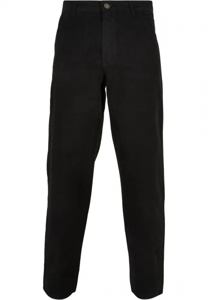 Linen trousers black