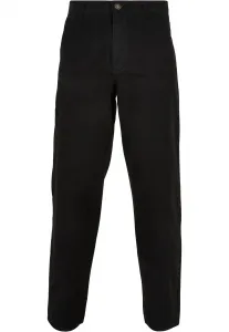 Linen trousers black