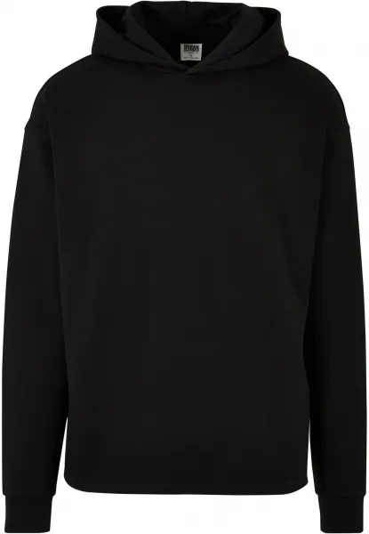 Organic Loose Hoodie Black