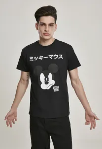 Japanese T-shirt Mickey Black