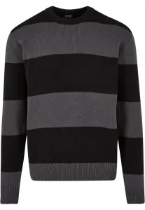 Men's Striped Sweater Black/Dark Shade
