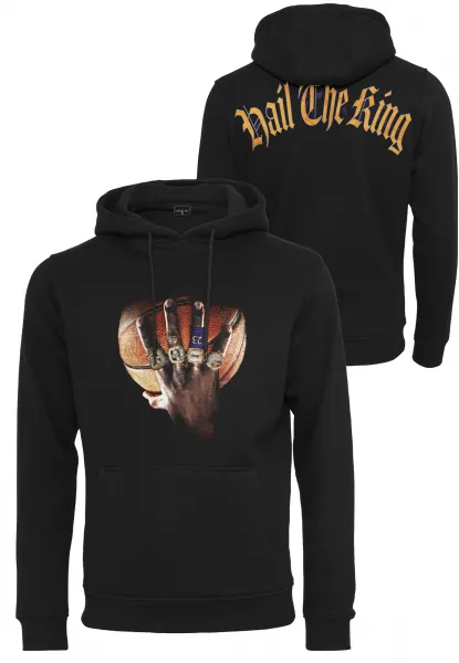 Black hoodie Hail The King
