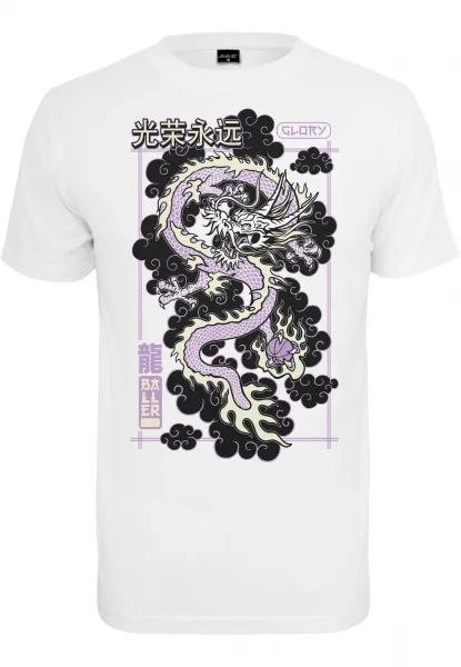 Glory Dragon T-shirt white