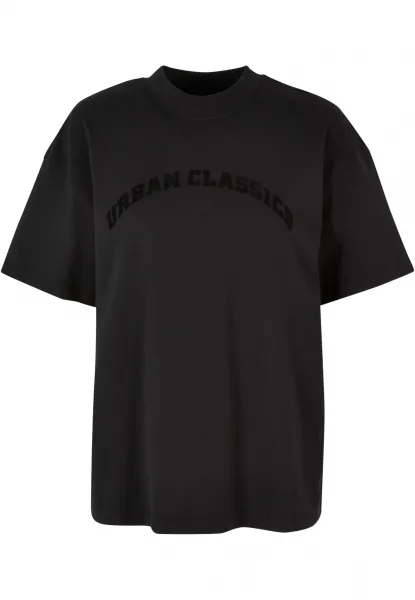 Women's oversized T-shirt Flock black
