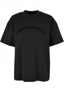 Women's oversized T-shirt Flock black